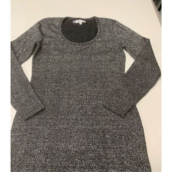 Shimmer Metallic Sweater Dress - Picture 4 of 5